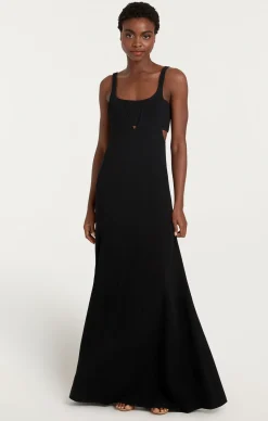Cinq à Sept Liliane Gown Black Sale