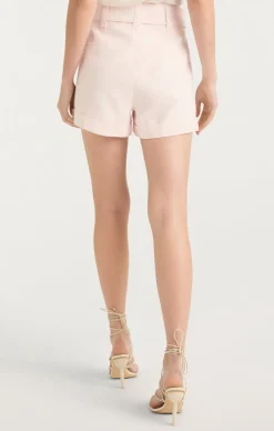 Cinq à Sept Linen Aldi Short IcyPink Sale