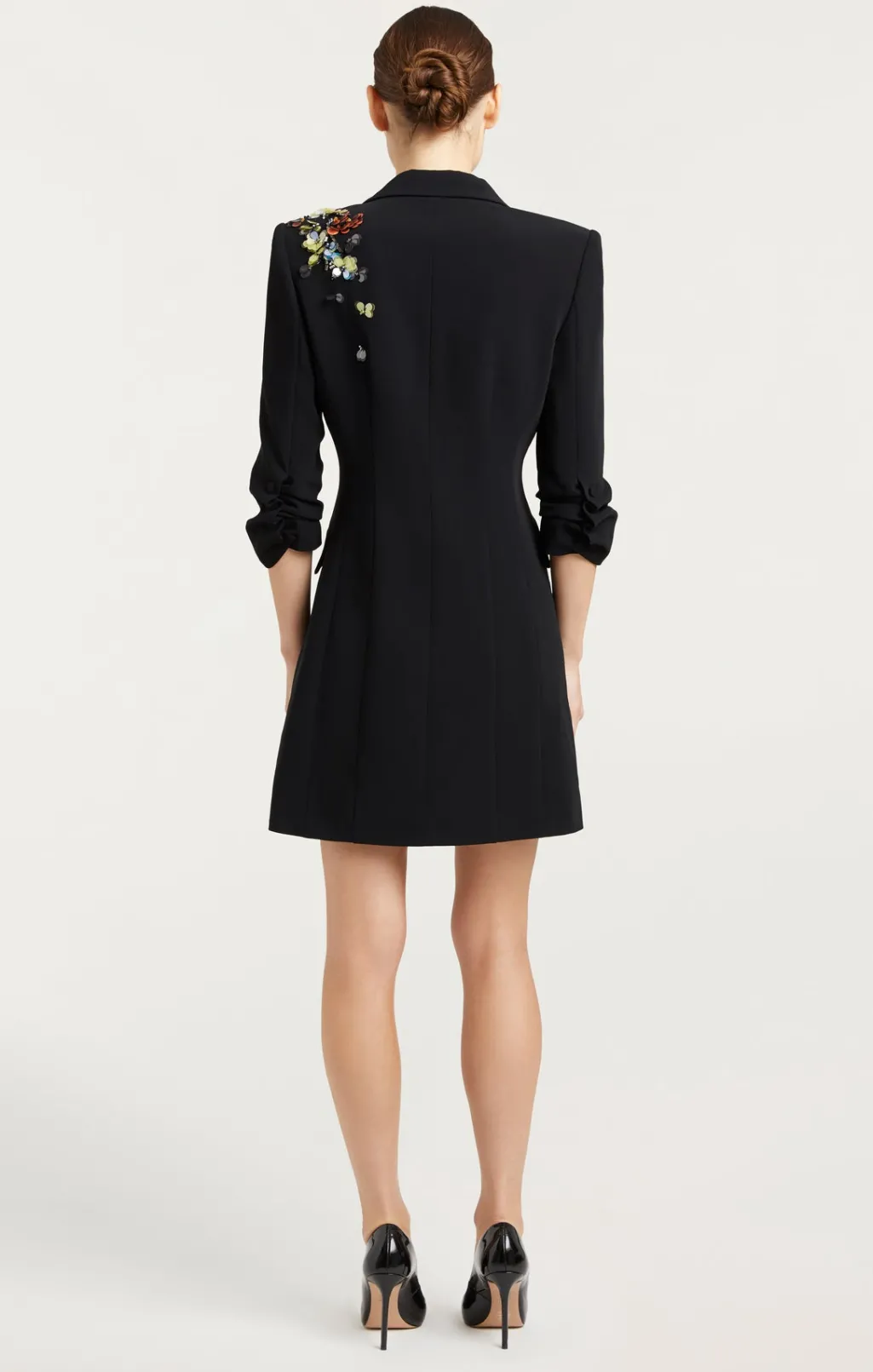 Cinq à Sept Linnea Dress SequinFlowerBlack/Multi Outlet