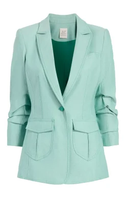Cinq à Sept Louisa Jacket LightMarineGreen