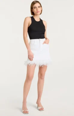 Cinq à Sept Luca Skirt White