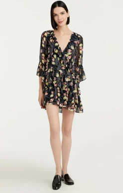 Cinq à Sept Lucie Dress BlackMulti Hot