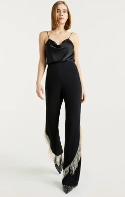 Cinq à Sept Lucynda Pant Black/silver New
