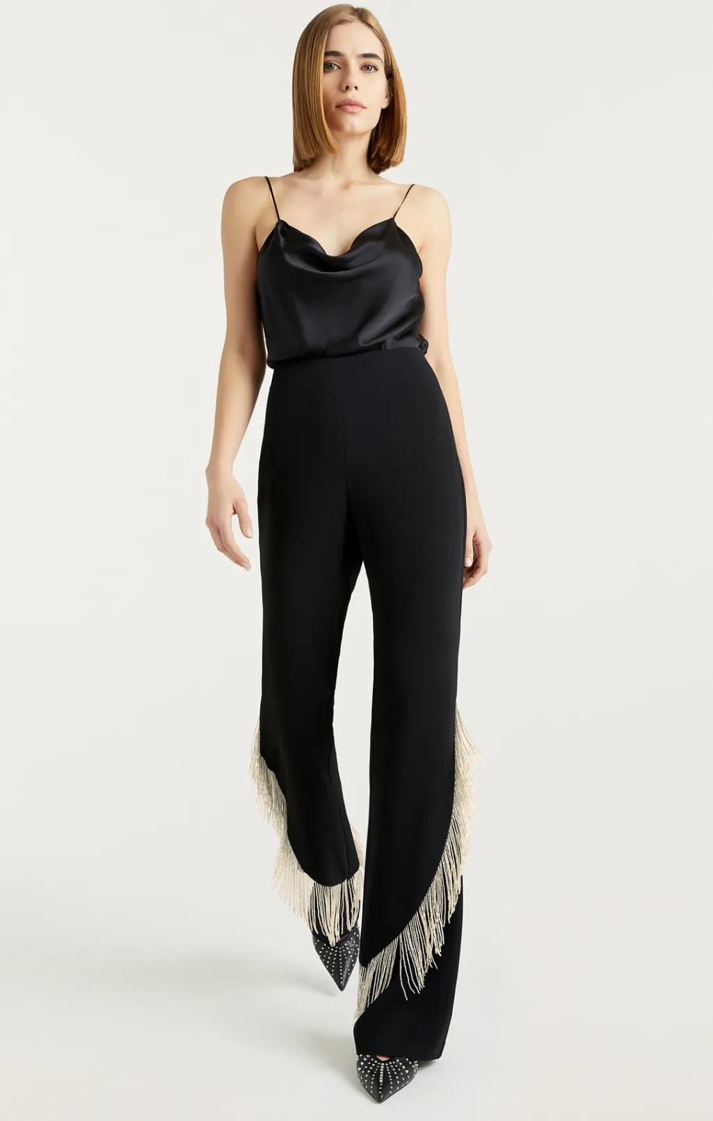 Cinq à Sept Lucynda Pant Black/silver New