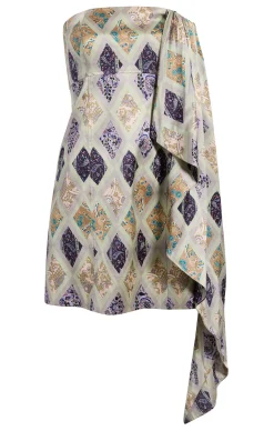Cinq à Sept Luisa Dress CeladonMulti Clearance
