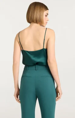 Cinq à Sept Marta Cami GreenOnyx Discount