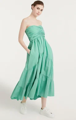 Cinq à Sept Maurice Dress Cyan/LimaBean Sale