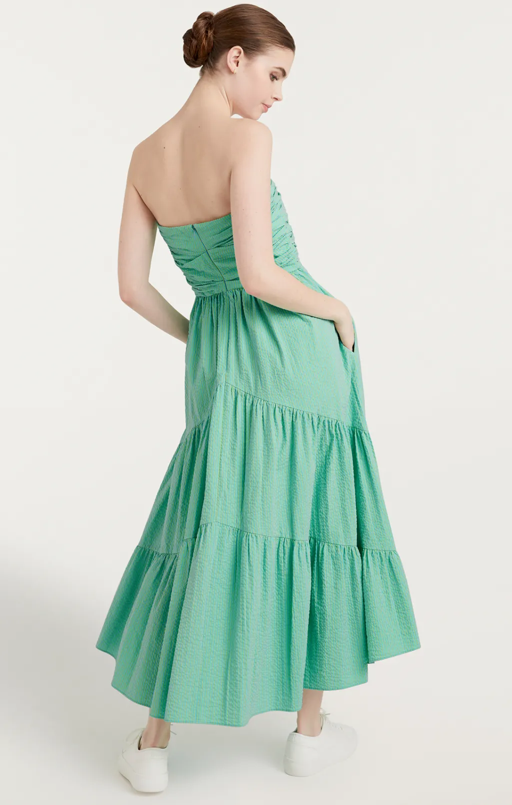 Cinq à Sept Maurice Dress Cyan/LimaBean Sale