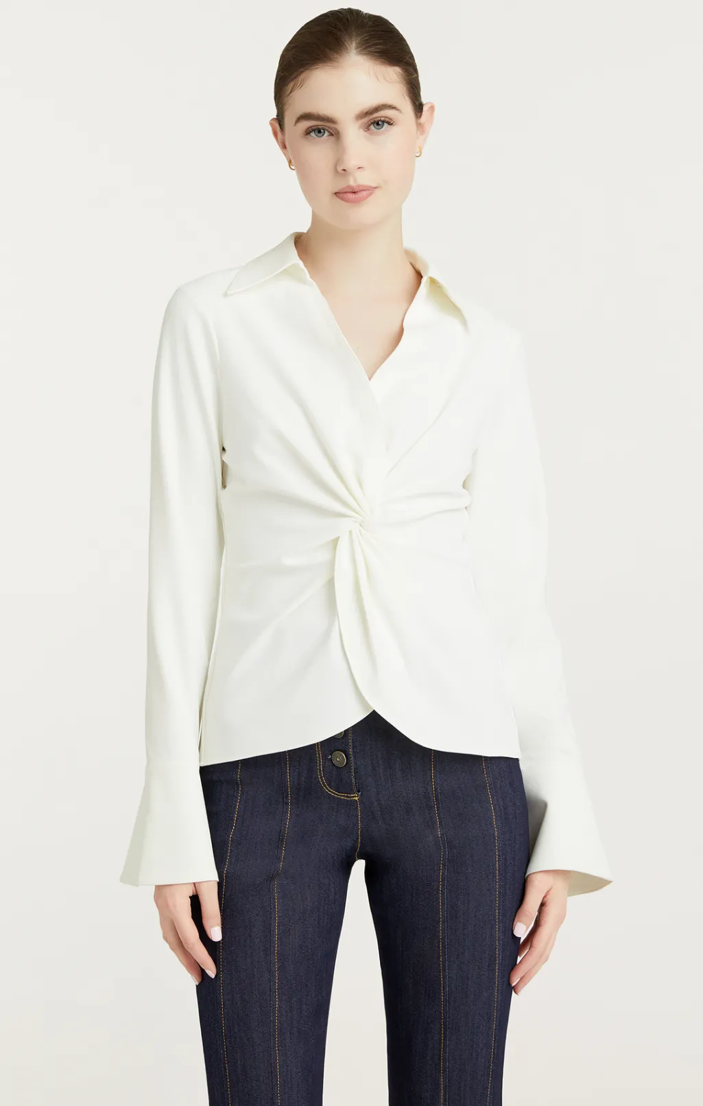 Cinq à Sept Mckenna Top Ivory Outlet