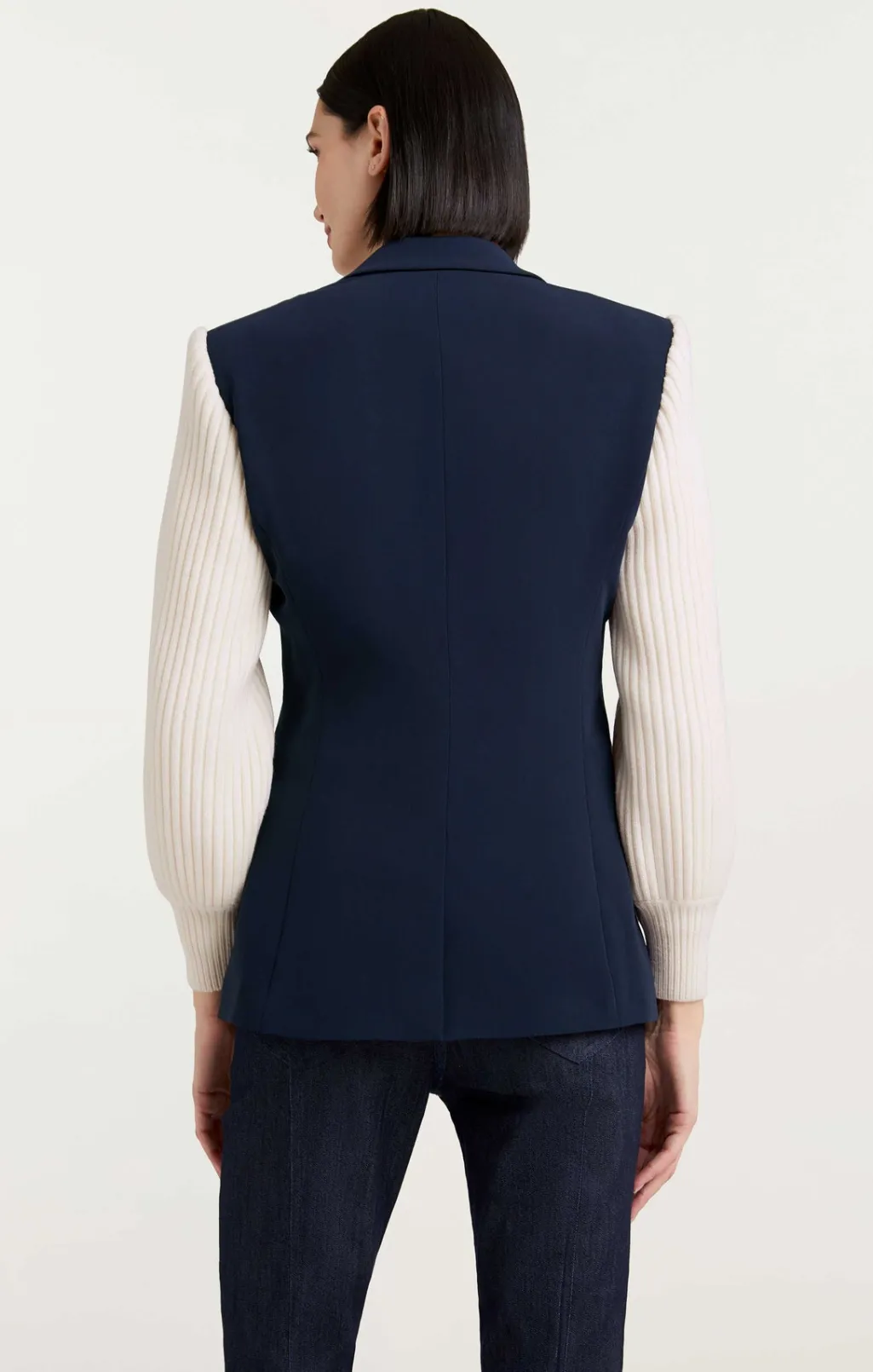 Cinq à Sept Melina Blazer Navy/Ivory Hot