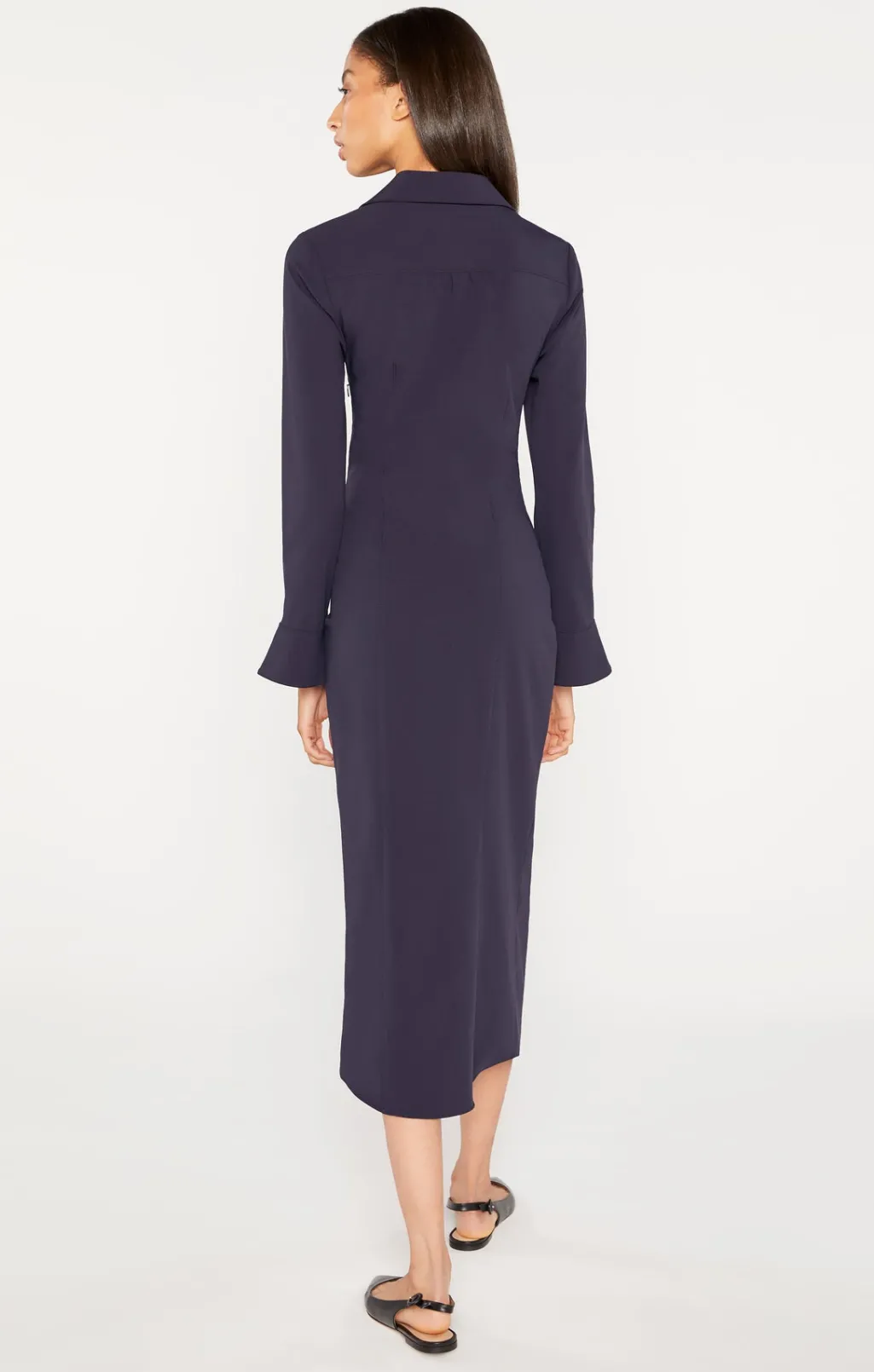 Cinq à Sept Midi Mckenna Dress Navy Clearance