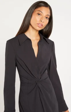 Cinq à Sept Midi Mckenna Dress Black Hot