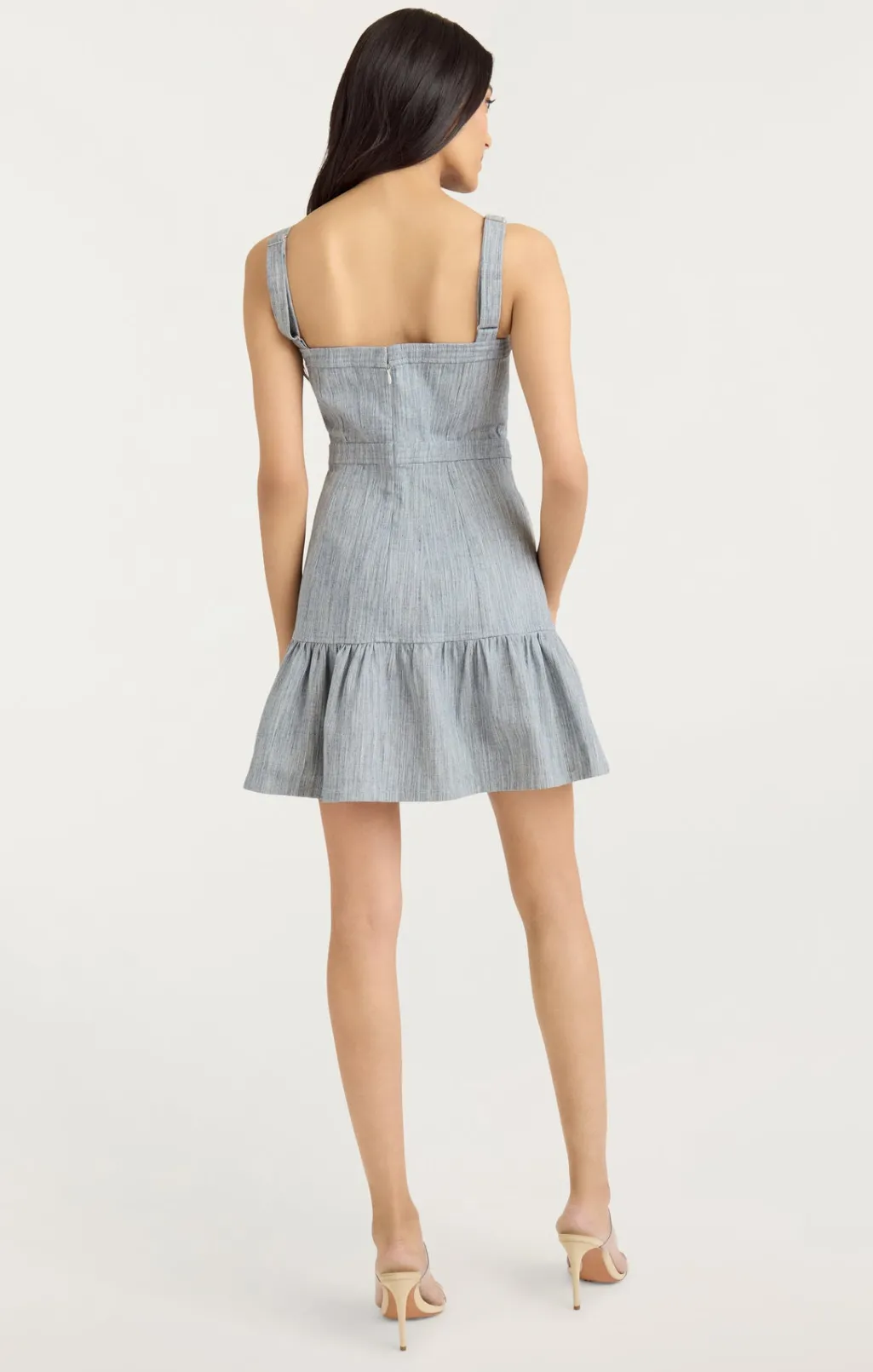 Cinq à Sept Mina Dress Indigo/White Discount