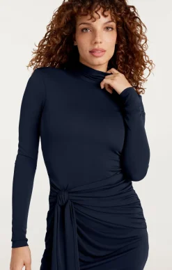 Cinq à Sept Mini Johnson Dress Navy New