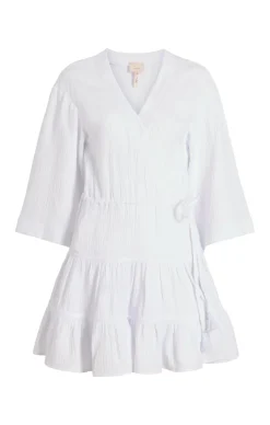 Cinq à Sept Mini Torey Dress White Hot