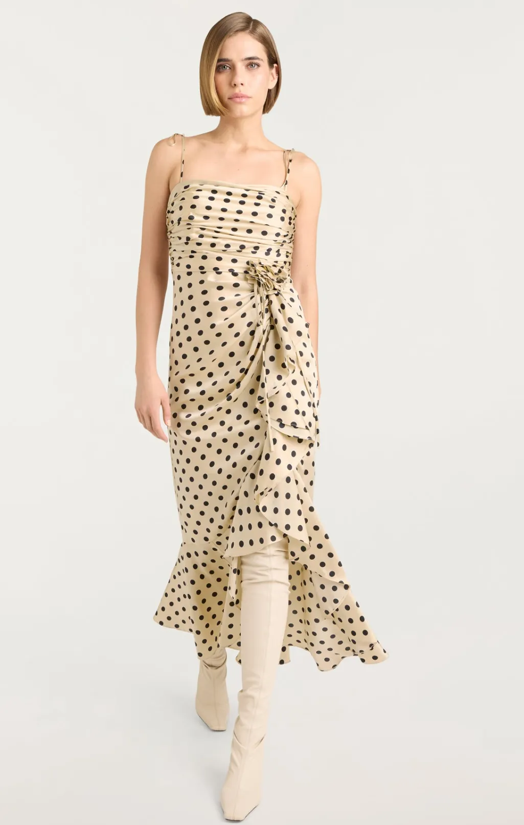 Cinq à Sept Mireya Dress Gardenia/Black Online