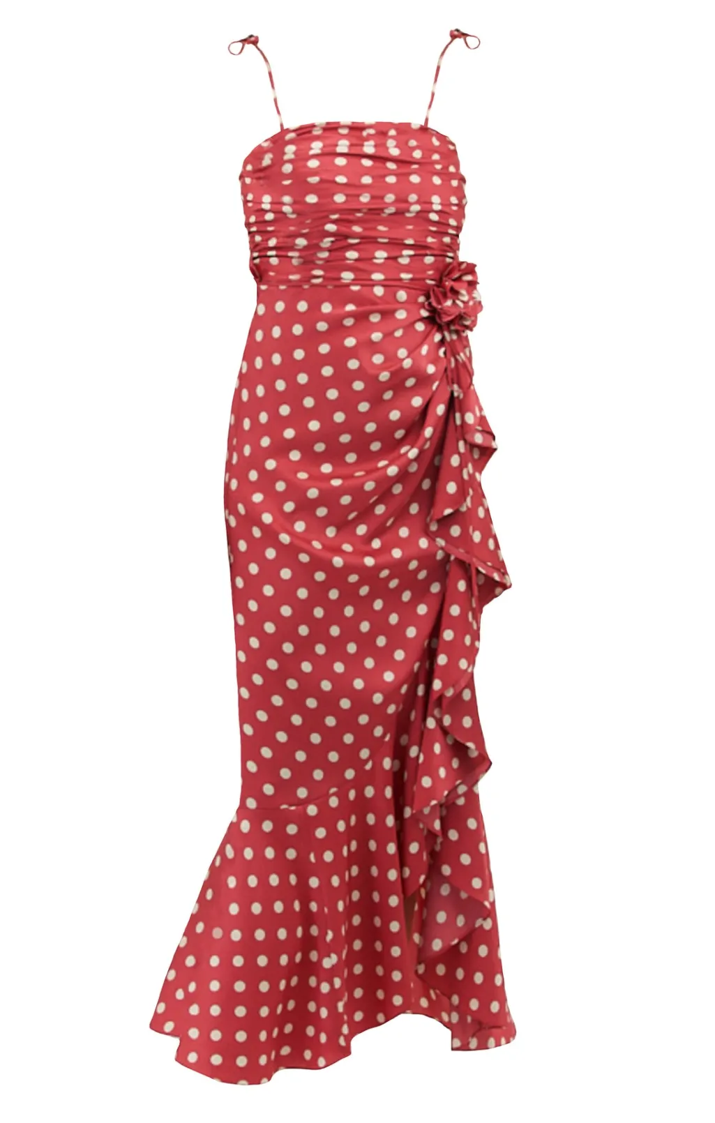 Cinq à Sept Mireya Dress SourCherry/Plaster Hot