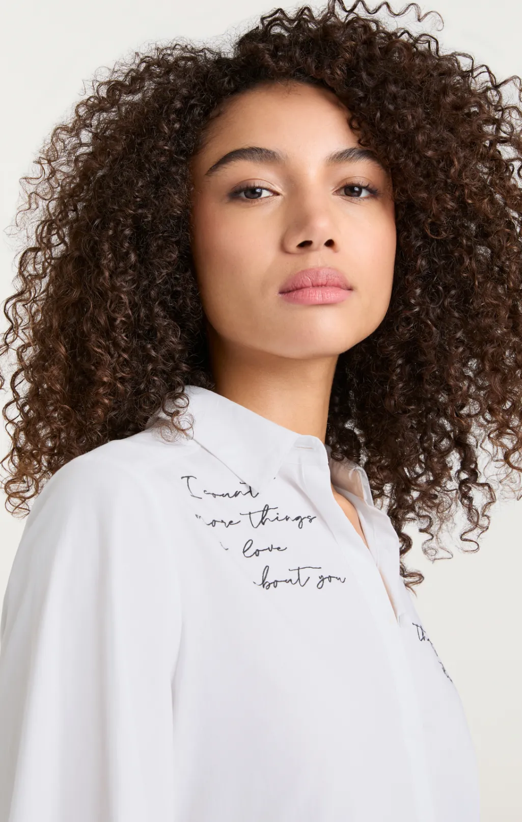 Cinq à Sept Mon Amour Embroidered Poplin Kandice Top White/black Sale