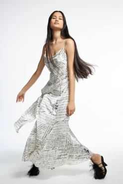 Cinq à Sept Mon Amour Milana Dress IvoryMulti New