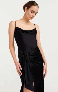 Cinq à Sept Monti Gown Black New