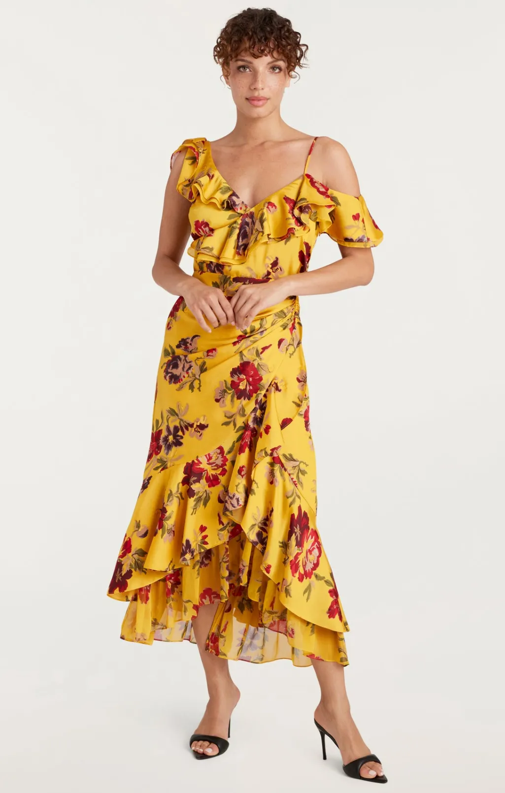 Cinq à Sept Nara Dress DeepGoldMulti