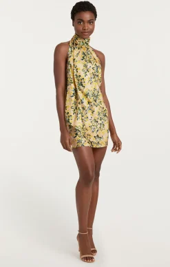 Cinq à Sept Night Bloom Dinah Dress PomeloMulti Hot