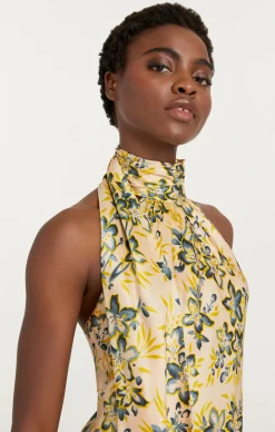 Cinq à Sept Night Bloom Dinah Dress PomeloMulti Hot