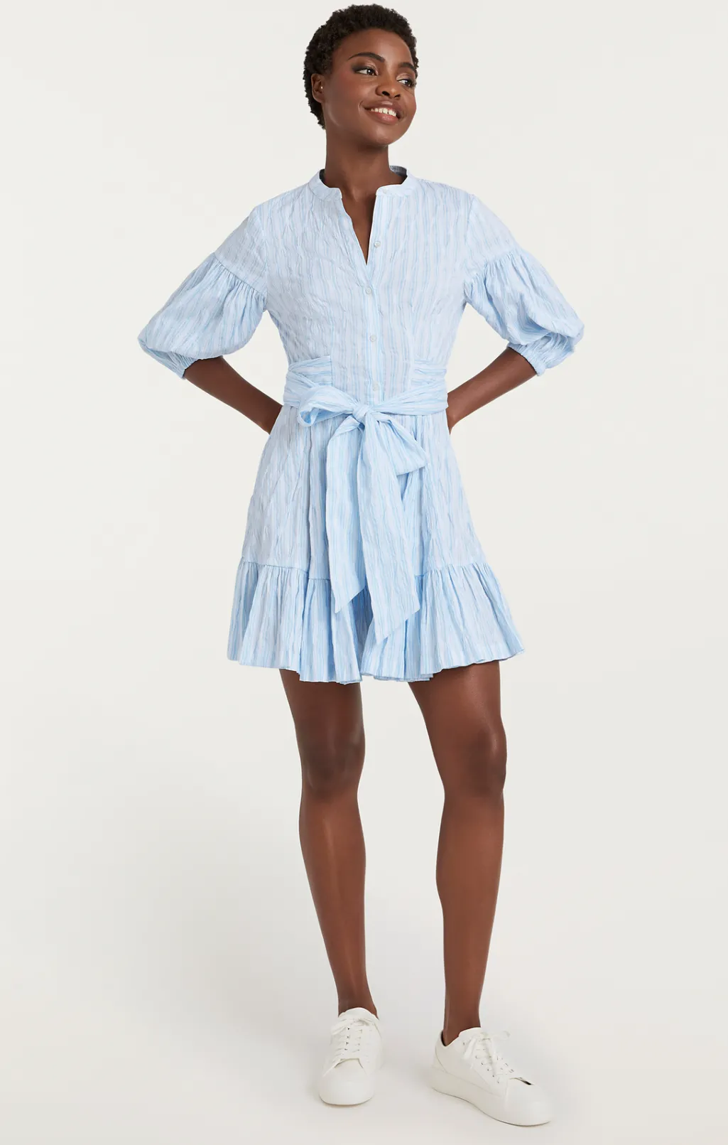 Cinq à Sept Nino Dress Skylight/White New