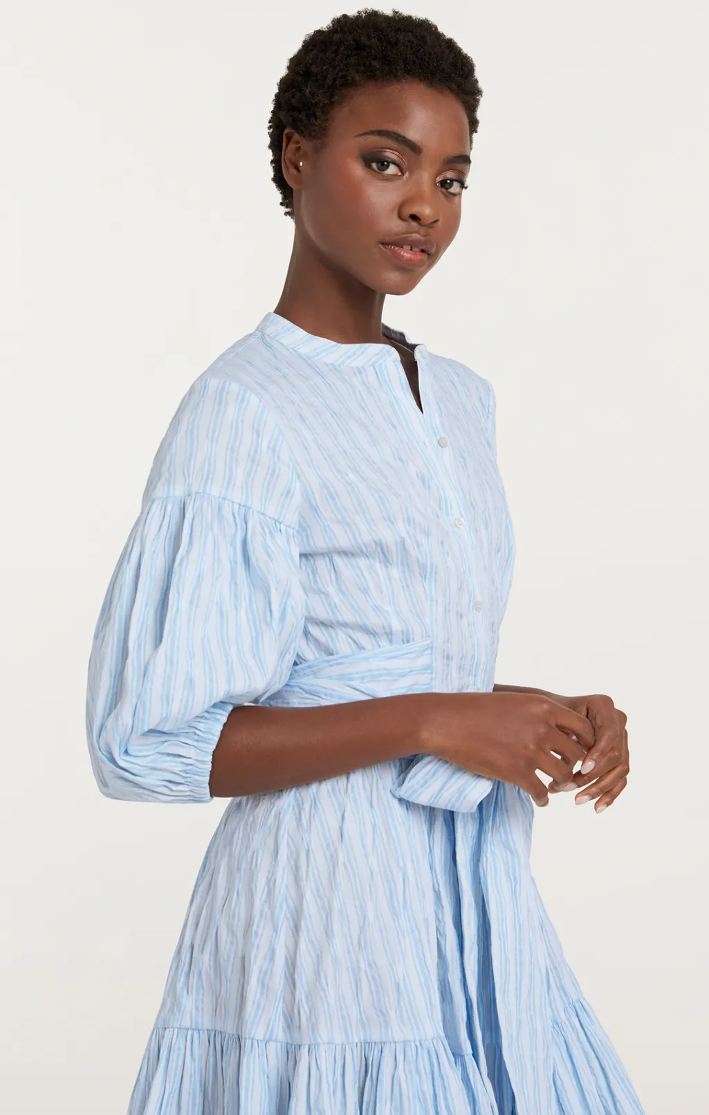 Cinq à Sept Nino Dress Skylight/White New