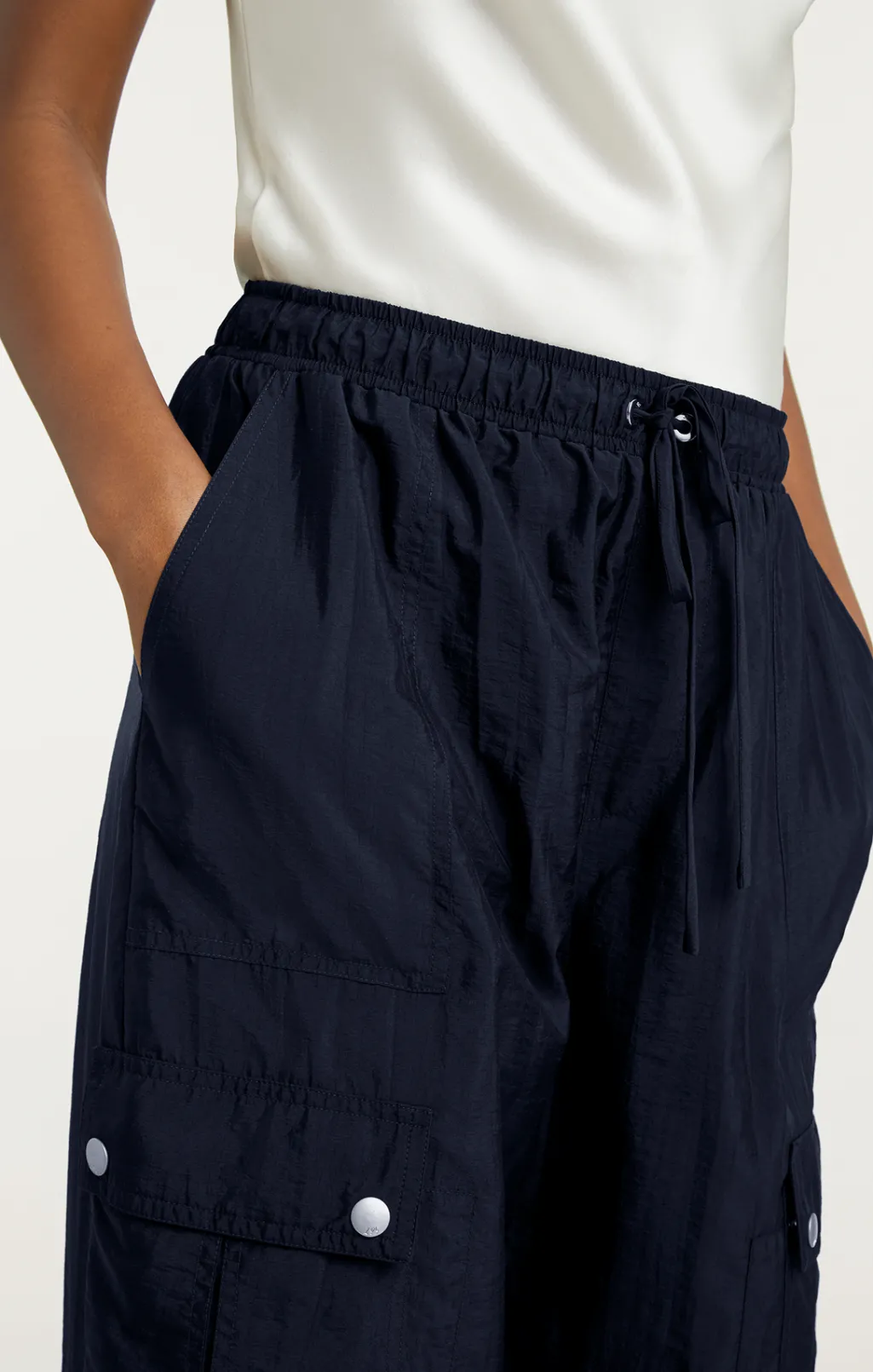 Cinq à Sept Nitsan Parachute Pant Navy Outlet