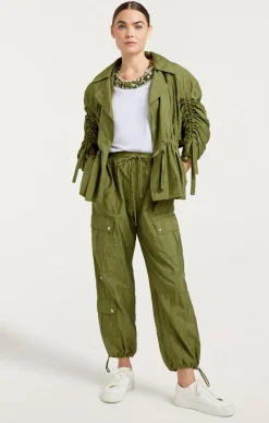 Cinq à Sept Nitsan Parachute Pant OliveGreen Outlet