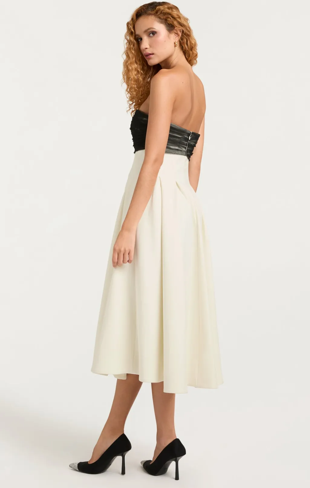 Cinq à Sept Odessa Dress Ivory/black Sale