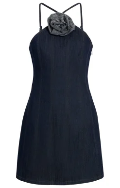 Cinq à Sept Odetta Dress Indigo New