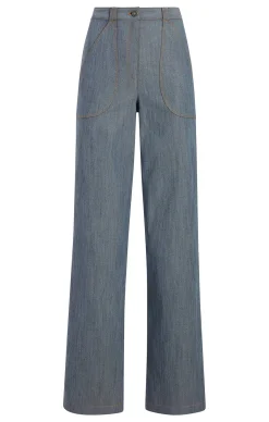 Cinq à Sept Paco Pant Indigo Hot