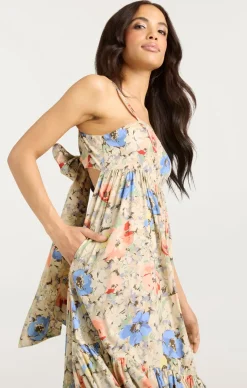 Cinq à Sept Painted Garden Hailey Dress IvoryMulti Sale