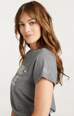 Cinq à Sept Paris Please Tee HeatherGrey/White Clearance