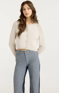 Cinq à Sept Pastel Millie Cardigan Plaster Best