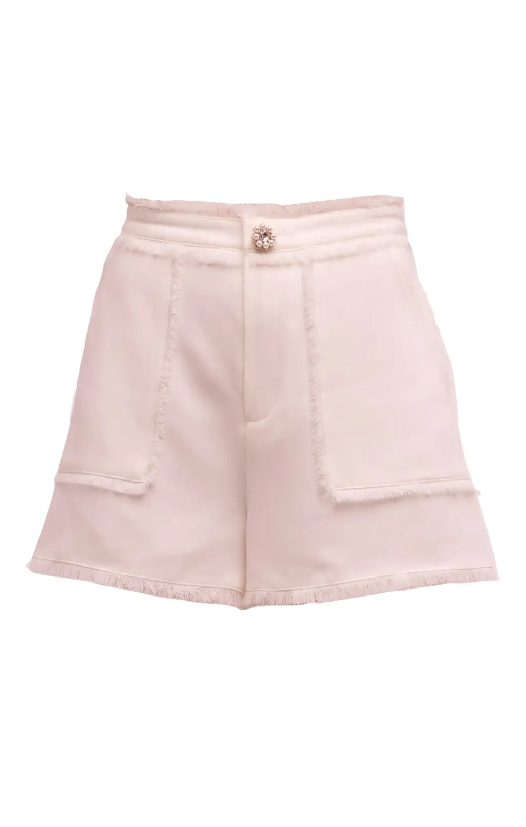 Cinq à Sept Pearl Ditsy Flower Crepe Allen PaleRose New