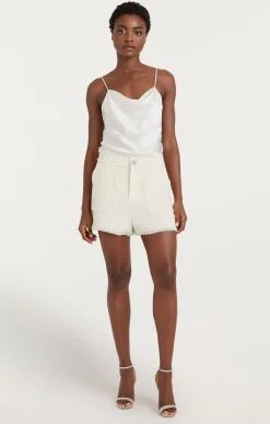 Cinq à Sept Pearl Ditsy Flower Crepe Allen Ivory New