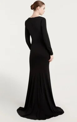 Cinq à Sept Perri Gown Black Clearance