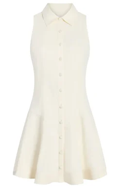Cinq à Sept Poppy Dress Ivory Outlet