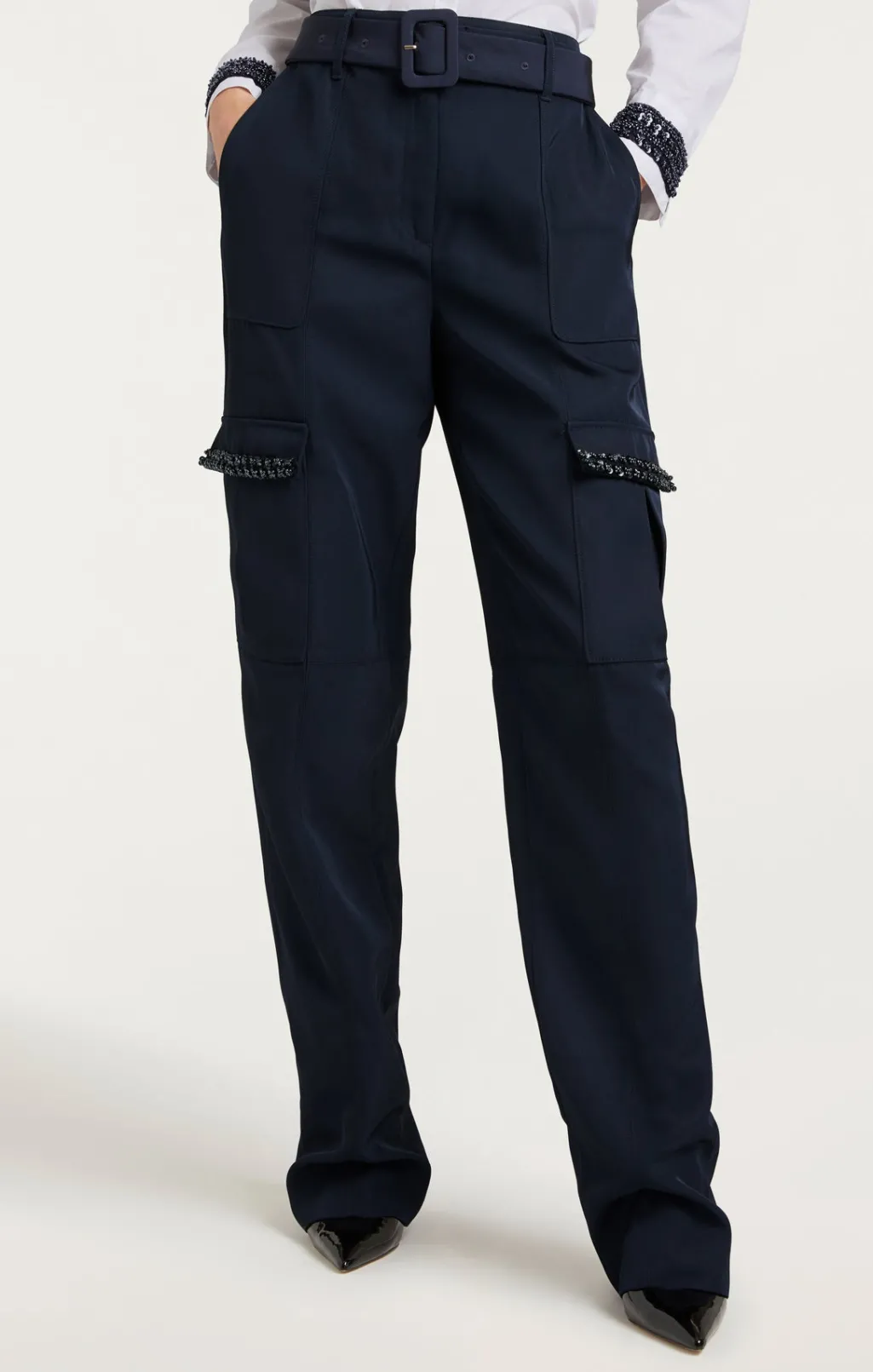 Cinq à Sept Porsha Pant Navy New