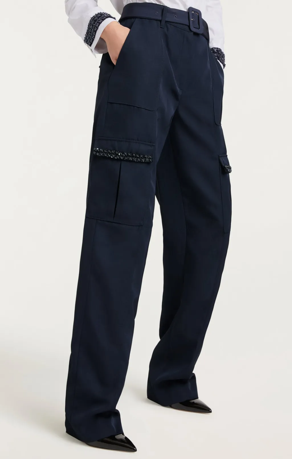 Cinq à Sept Porsha Pant Navy New