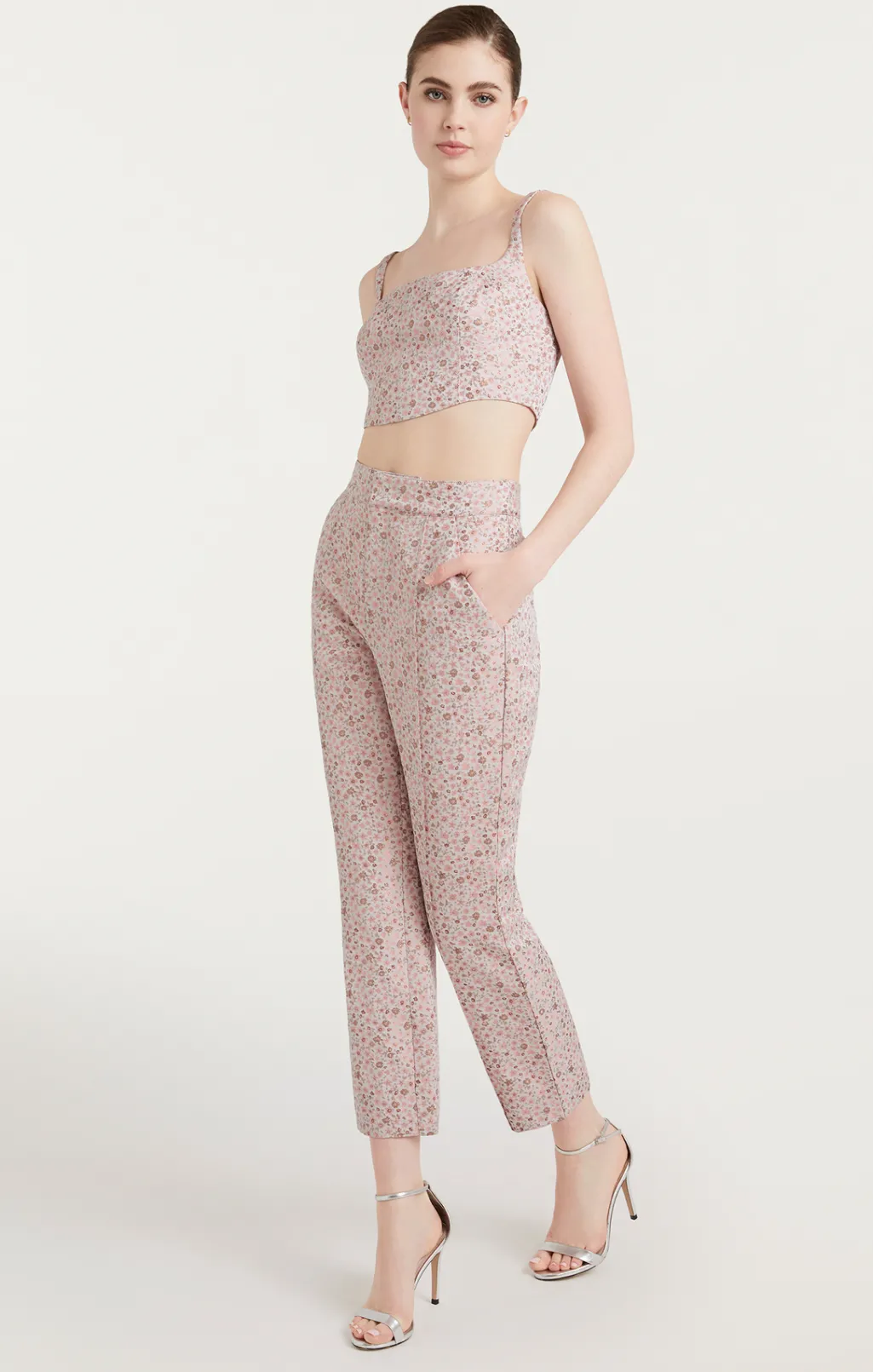 Cinq à Sept Porter Pant PaleRoseMulti Online