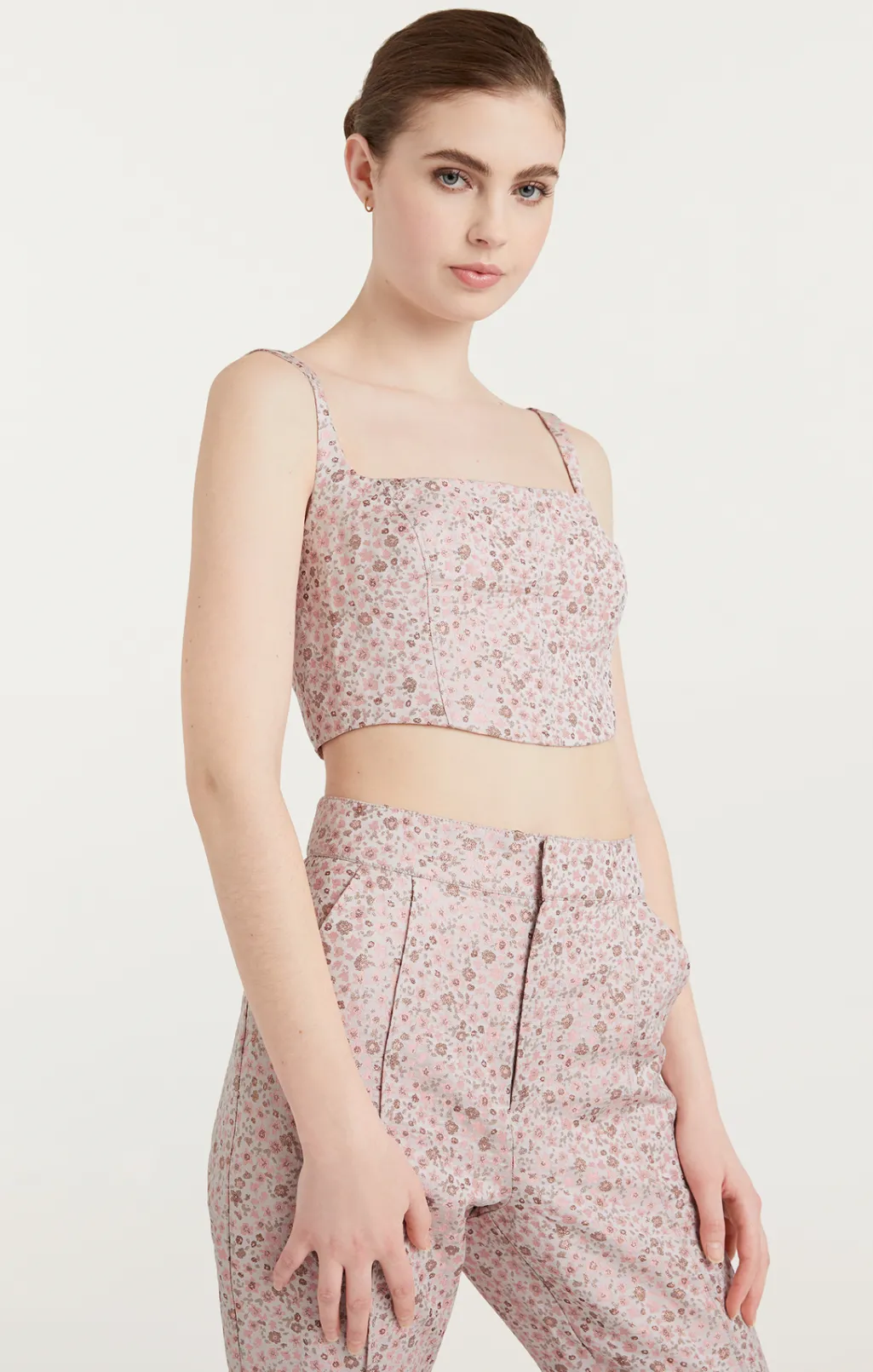 Cinq à Sept Porter Top PaleRoseMulti Clearance
