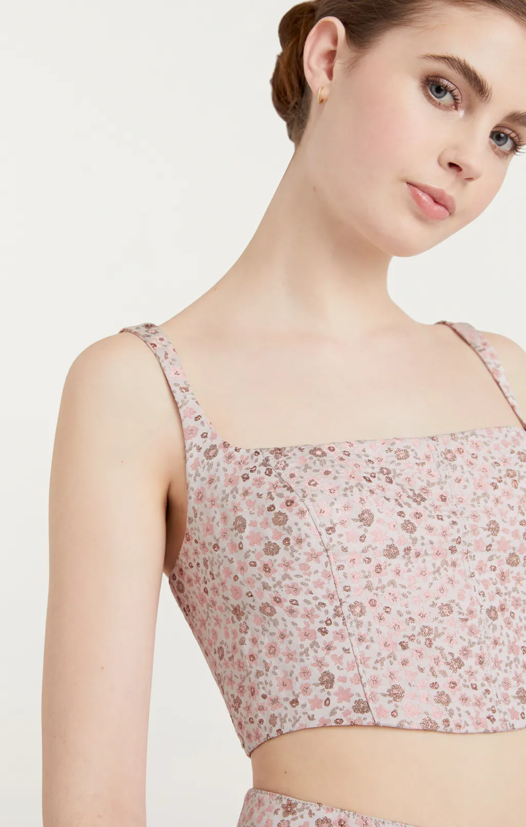 Cinq à Sept Porter Top PaleRoseMulti Clearance