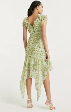 Cinq à Sept Portra Dress FadedMintMulti Clearance