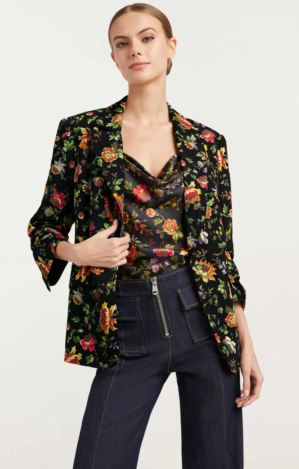Cinq à Sept Provence Kylie Blazer BlackMulti Sale