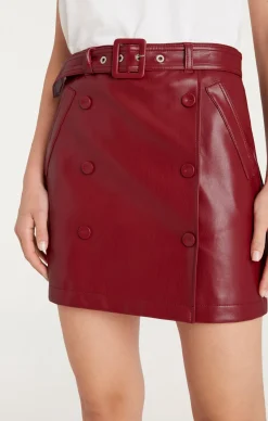 Cinq à Sept Quin Skirt Rhubarb