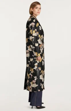 Cinq à Sept Rabia Coat Black/Multi